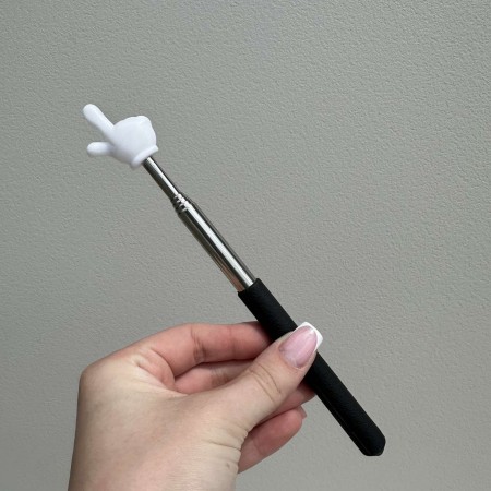 Указка телескопічна "Палець Пікмі" 20,5-54,5 см 122794 чорна