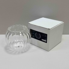 Ваза скляна кругла 12х10 см Wilmax Thermo Segment 888972