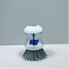 Щітка для посуду з контейнером для миючого засобу Titiz TP110 біла з прозорим