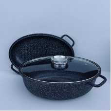 Гусятниця з жаровнею гриль з мармуровим антипригарним покриттям 7 л/3,49 л 3 предмета Styleberg 3034 ST