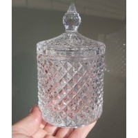 Цукорниця з кришкою 300 мл "Діамант 480" Olens 102-005