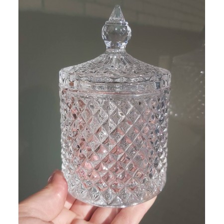 Цукорниця з кришкою 300 мл "Діамант 480" Olens 102-005