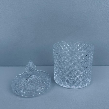 Цукорниця з кришкою 300 мл "Діамант 480" Olens 102-005