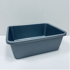 Миска пластикова прямокутна 11 л 37,5*30*14 см Lamela 264/1488 сіра