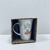 Кружка керамічна 360 мл Kvarta "Наша принцеса" Kvarta 1656