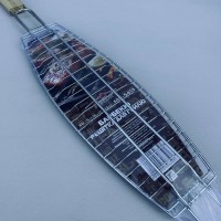 Решітка-гриль для риби 37х12х2,5 см Stenson MH-5413