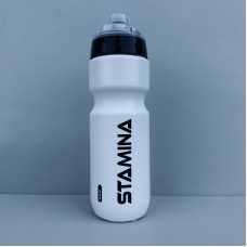 Пляшка для води пластикова для спорту 660 мл Herevin Stamina 161511-000 біла з чорним