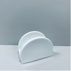 Серветниця порцелянова 11х5,5х8 см Ardesto Prato AR3637P біла