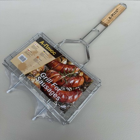 Решітка-гриль для сосисок 28х16х4 см A-Plus 1829 K