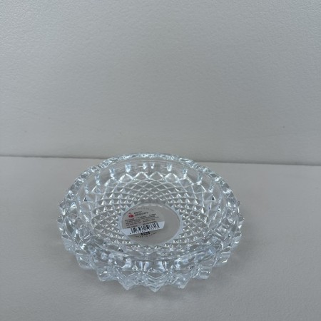 Попільничка скляна кругла діаметром 13,5 см Helios Сяйво YG8008