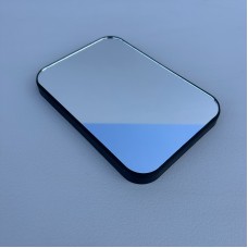 Дзеркало косметичне прямокутне 20х14 см A-Plus 60745704 чорне