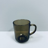 Чашка скляна 250 мл Chayna Interos 1517 димчасте скло