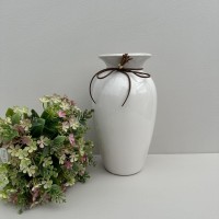 Ваза керамічна h-23,5 см VIVA OPUS 060246 біла