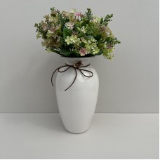 Ваза керамічна h-23,5 см VIVA OPUS 060246 біла