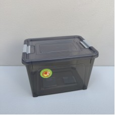 Контейнер універсальний 16х12,5х10,5 см 1.2 л "Smart Box" Алеана 171017 коричневий прозорий/какао