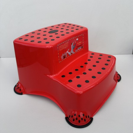   Підставка-лавочка дитяча для унітазу, раковини Irak Plastik CM-520 червона