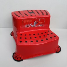   Підставка-лавочка дитяча для унітазу, раковини Irak Plastik CM-520 червона