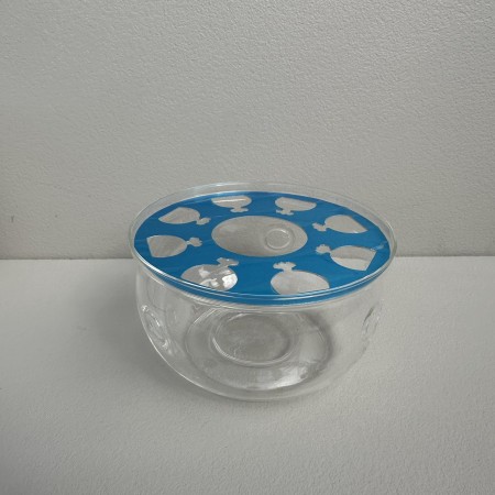 Підставка-підігрівач скляна для заварника 12 х 7 см