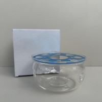 Підставка-підігрівач скляна для заварника 12 х 7 см