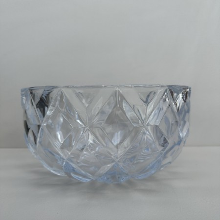 Салатник скляний для цукерок, печива, фруктів 25 см Yujing GlassWare 3638/7081-4