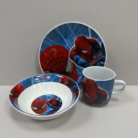 Набір дитячого посуду 3 предмети WEB SLINGER 3514