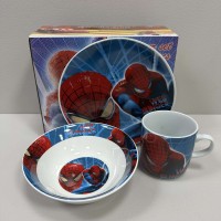 Набір дитячого посуду 3 предмети WEB SLINGER 3514