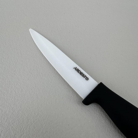 Ніж керамічний 20 см (лезо 10 см) Ardesto Fresh Black AR2120CB