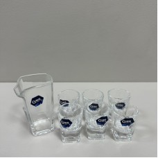 Набір стопок 15 мл 6 шт з кувшином 100 мл 2861 / LХJ400-1+LXY1512-7