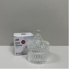 Цукорниця з кришкою "Прозорий купол"  80 мл Olens 102-630 / O102-63