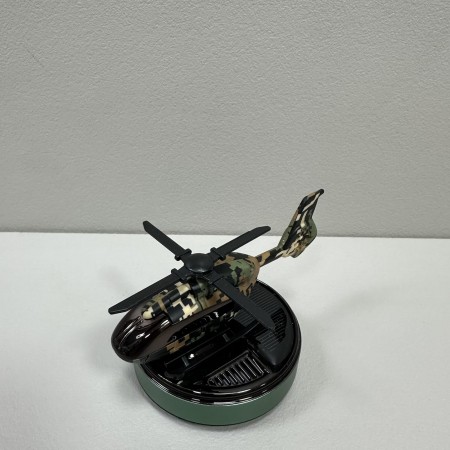 Ароматизатор автомобільний Гелікоптер на сонячній батареї zs-8/8-100/671 Pixel/зелений