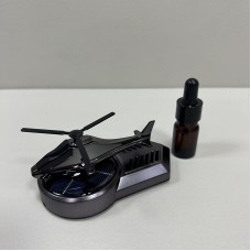 Ароматизатор автомобільний Гелікоптер на сонячній батареї 139 (674) сірий