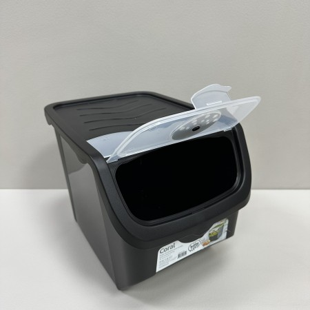 Контейнер для овочів пластиковий 12 л 23,5*32,5*23,5 см Hobby Life 02 1506 чорний