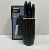 Набір ножів 6 предметів на підставці Ardesto Gemini AR2107BL