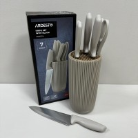 Набір ножів 6 предметів на підставці Ardesto Gemini AR2107KH