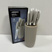 Набір ножів 6 предметів на підставці Ardesto Gemini AR2107KH