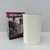 Підставка для ножів і столових приборів пластикова 14,4х14,4х22,6 см Empire EM-2413 бежева