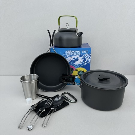 Набір туристичного посуду Cooking Set DS-308 / 6018