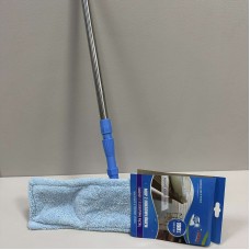 Швабра-полотер із мікрофібри 41,5х12,5 см Feniks Mop Daf 54114 блакитна