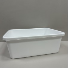 Миска пластикова прямокутна 11 л 37,5*30*14 см Lamela 264/1488 біла