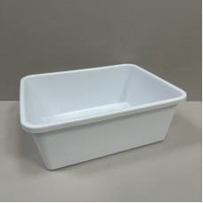 Миска пластикова прямокутна 8 л 33,5*26,5*12,5 см Lamela 263/1426 біла