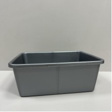 Миска пластикова прямокутна 8 л 33,5*26,5*12,5 см Lamela 263/1426 сіра