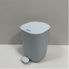 Відро для сміття пластикове 3 л з педалькою 16,5х18х23,2 см Ardesto Vigor ARHB3602G світло-сіре