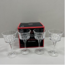 Набір келихів для шампанського та коктейлів 4 шт 230 мл h-18 см, d-9.5 см CD'A Lady Diamond X1718