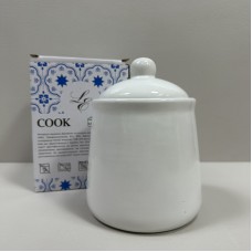 Банка керамічна 0,77 л Limited Edition COOK 202C-008-A19 біла