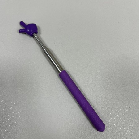 Указка телескопічна "Палець Пікмі" 20,5-54,5 см 122794 фіолетова