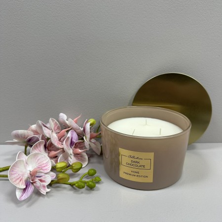 Ароматична свічка 13,5*8 см Home Premium Edition DARK CHOCOLATE 79671