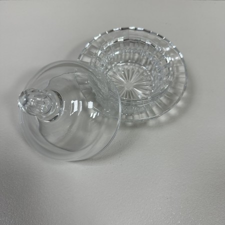 Лимонниця з кришкою скляна 12,5х12,5х12 см Crystal Lime BMTG336/7026