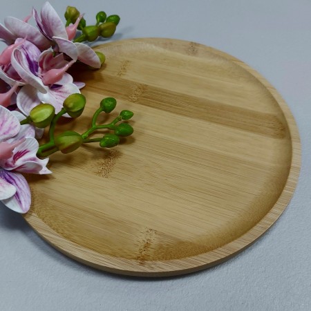 Дошка для піци бамбукова кругла d-20,5 см Olens 8030-312