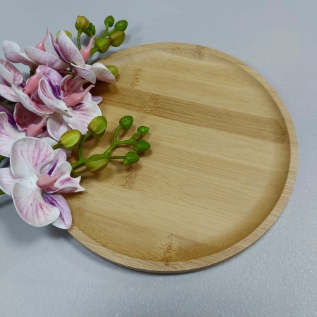 Дошка для піци бамбукова кругла d-20,5 см Olens 8030-312