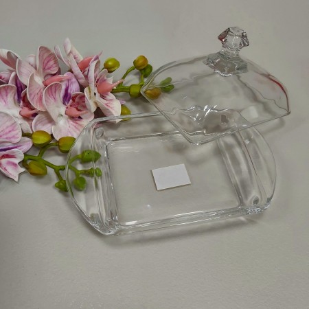 Маслянка скляна 17 х 11 х 9 см Принцеса Olens 102-260